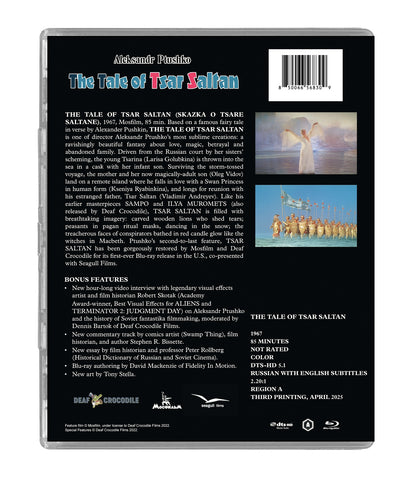 Back cover of The Tale Of Tsar Saltan [Blu-ray]