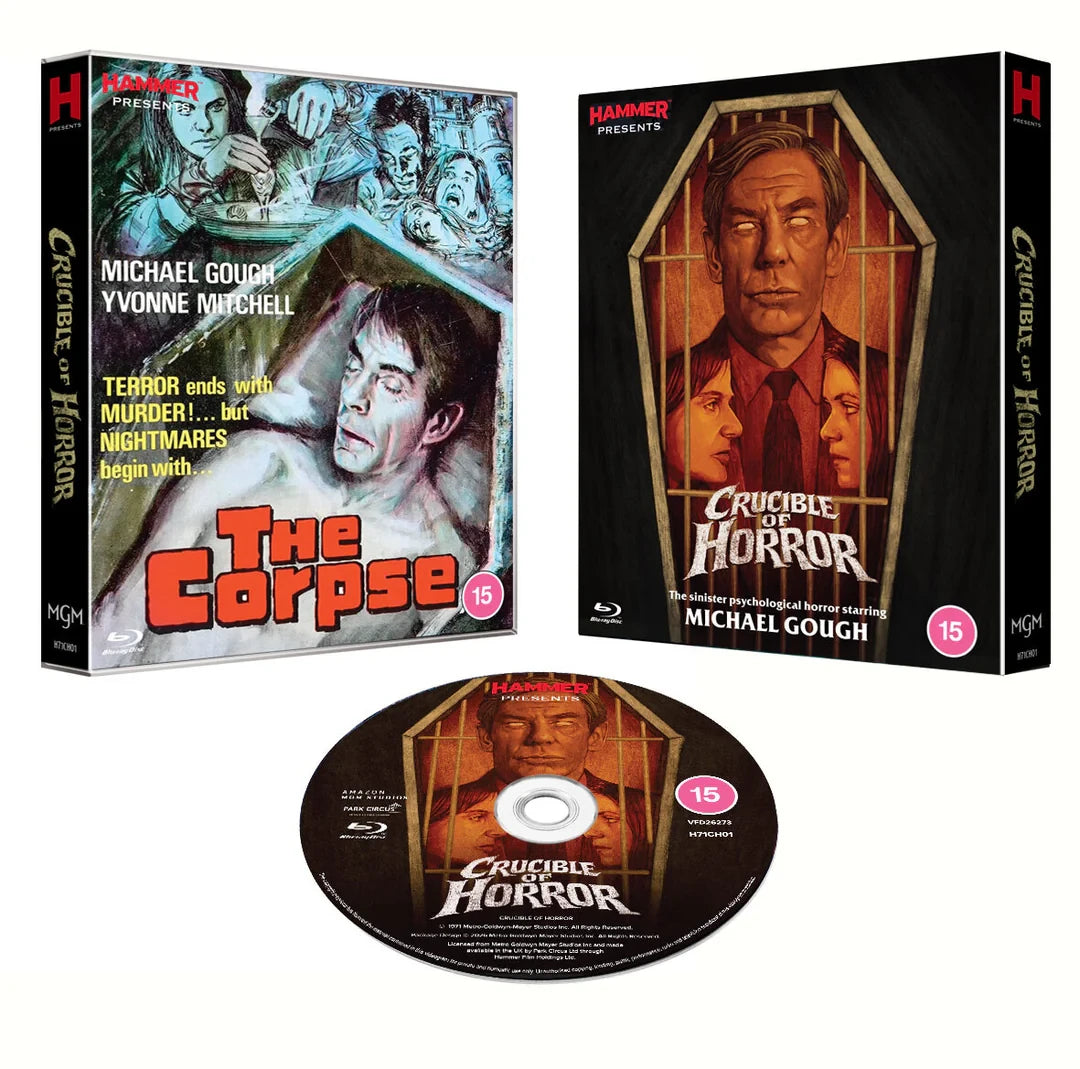 Packshot of Crucible of Horror (UK Import) [Region B Blu-ray]