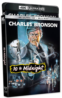 Front cover of 10 to Midnight [4K Ultra HD + Blu-ray]