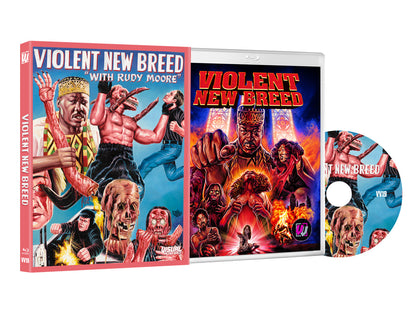 3D art of Violent New Breed [Visual Vengeance Collector's Edition] [Blu-ray]