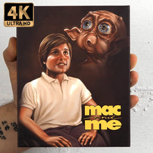 Front of deluxe magnet box of Mac and Me [4K Ultra HD + Blu-ray Set]
