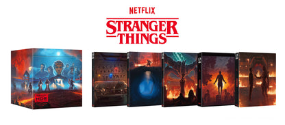 Box contents 2 of Stranger Things: The Complete Series Deluxe Limited Edition [4K Ultra HD]