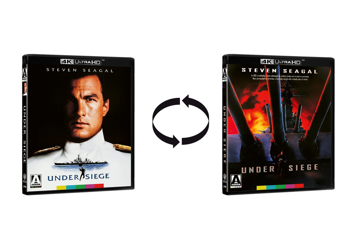 Reversible slipcover of Under Siege [Limited Edition] [4K Ultra HD]