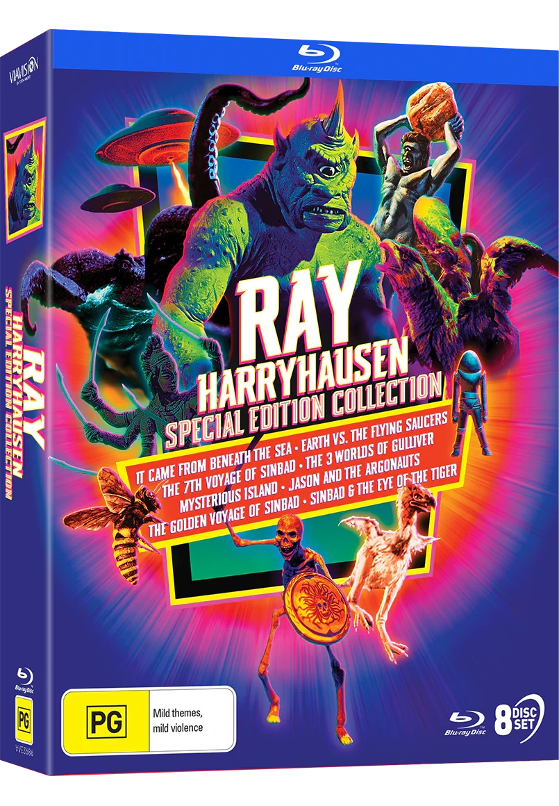 Front cover of Ray Harryhausen Collection [Blu-ray]