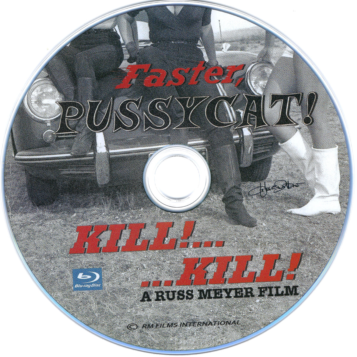 Disc art of Faster Pussycat, Kill! Kill! [Blu-ray]