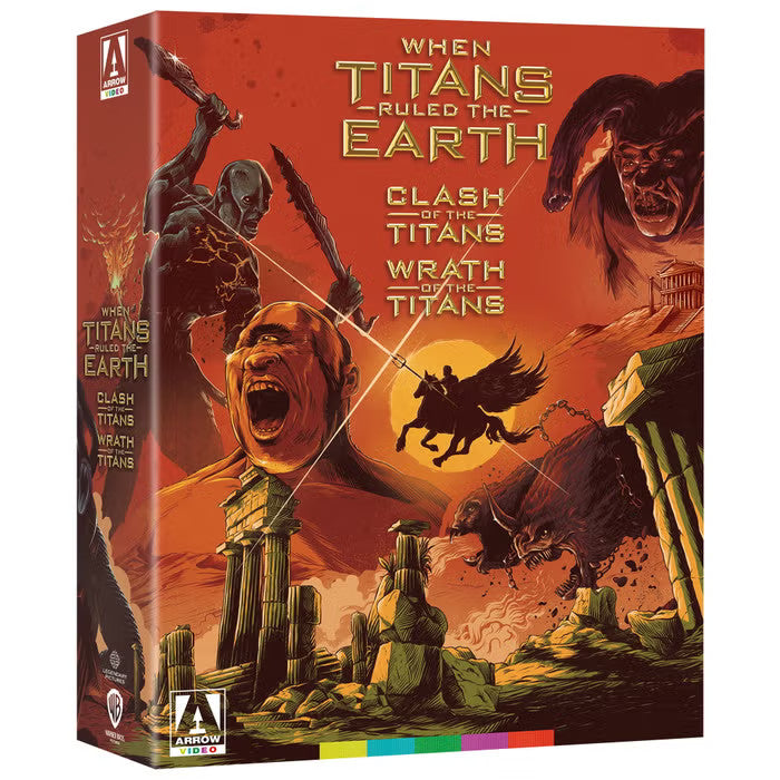 3D art of When Titans Ruled The Earth: Clash Of The Titans/Wrath Of The Titans [Blu-ray]