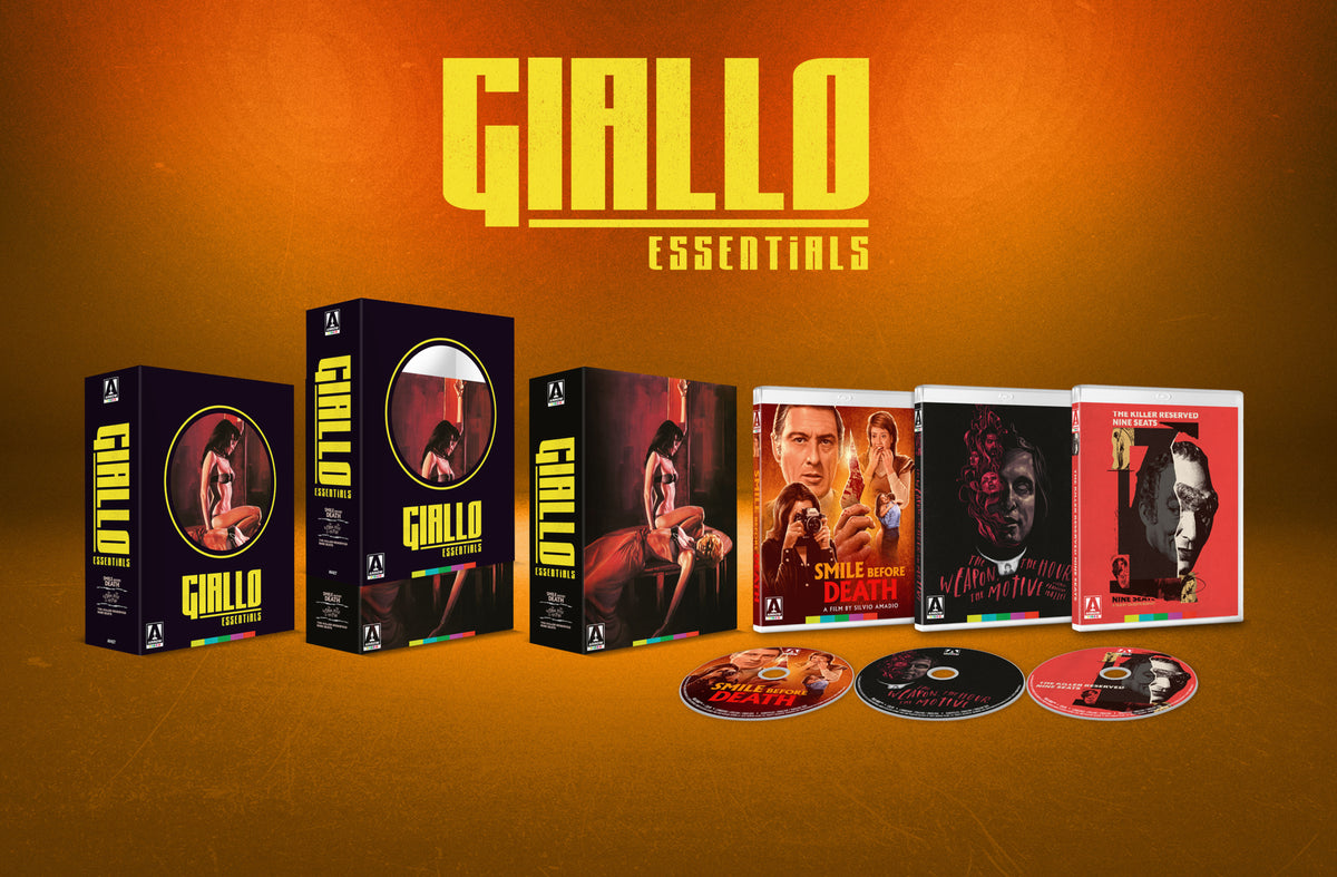 Box contents of Giallo Essentials: Black Edition (Limited Edition) [Blu-ray]