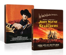 Full cover of The Searchers Limited Edition Steelbook (UK Import) [4K Ultra HD + Blu-ray]