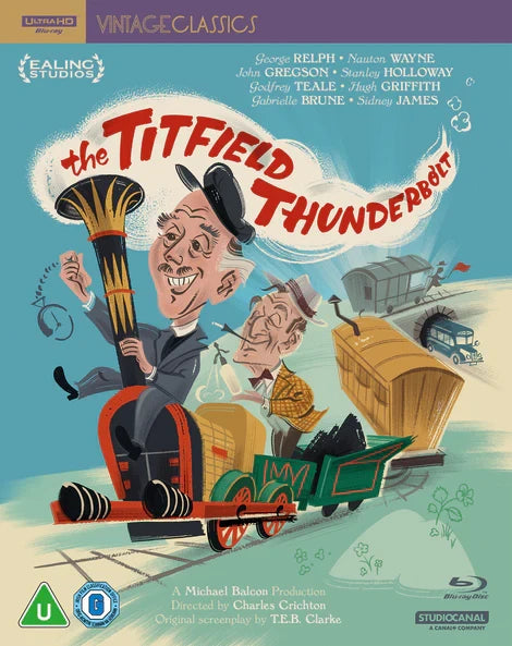 Front cover of The Titfield Thunderbolt Limited Edition (UK Import) [4K Ultra HD + Region B Blu-ray]
