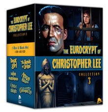 3D art of The Eurocrypt Of Christopher Lee Collection 3 [4K Ultra HD + Blu-ray]