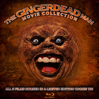 Front cover of The Gingerdead Man Movie Collection: Limited Edition Cookie Tin [Blu-ray]