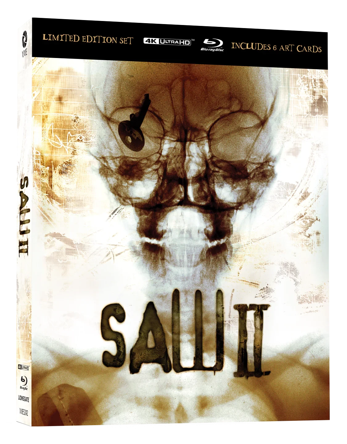 Front cover of Saw II (2005) Limited Edition Lenticular Hardcase [4K Ultra HD + Blu-ray] (Australian Import)