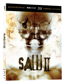Front cover of Saw II (2005) Limited Edition Lenticular Hardcase [4K Ultra HD + Blu-ray] (Australian Import)