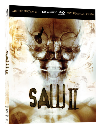 Front cover of Saw II (2005) Limited Edition Lenticular Hardcase [4K Ultra HD + Blu-ray] (Australian Import)