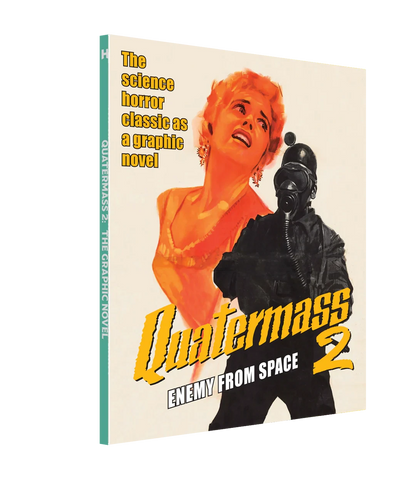 Included graphic novel of Quatermass 2 Limited Collector’s Edition (UK Import) [4K Ultra HD + Region B Blu-ray]