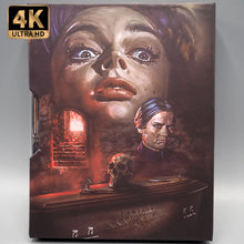 Back slipcase of The Horrible Dr. Hichcock [4K Ultra HD + Blu-ray Set]