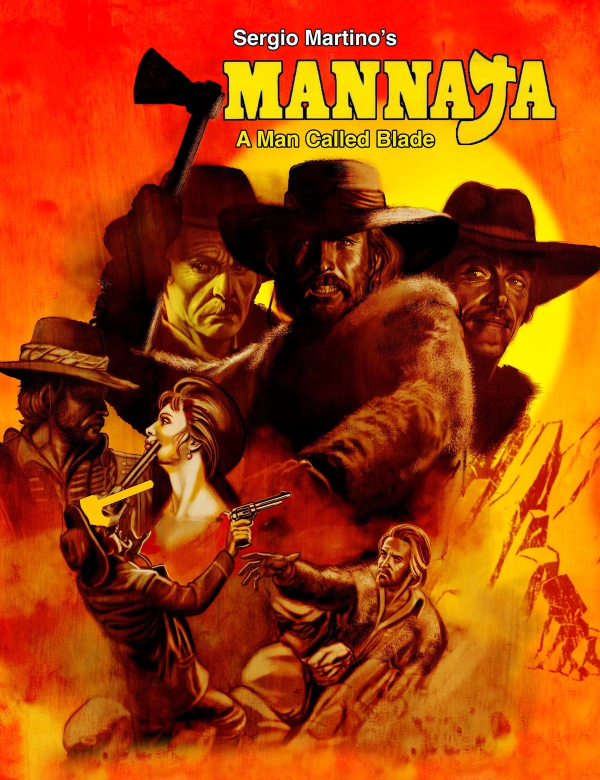 Front cover of Mannaja A Man Called Blade (Limited Edition) [Blu-ray]