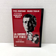 Front cover of La Guerre est finie (Dubbed) [DVD]