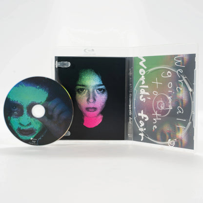 Open case showing disc art of We're All Going to the World's Fair [Blu-ray]