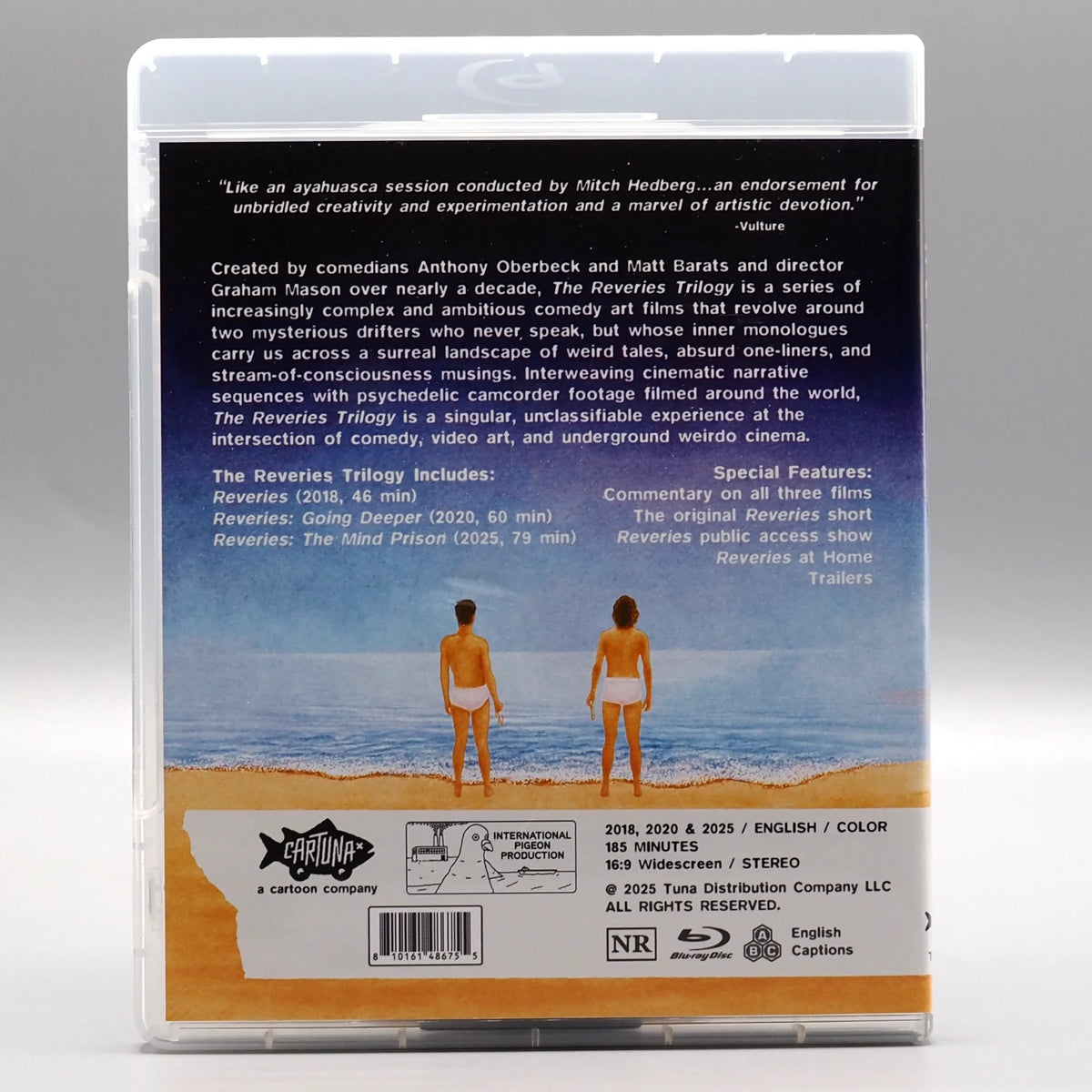 Back case of The Reveries Trilogy [Blu-ray]