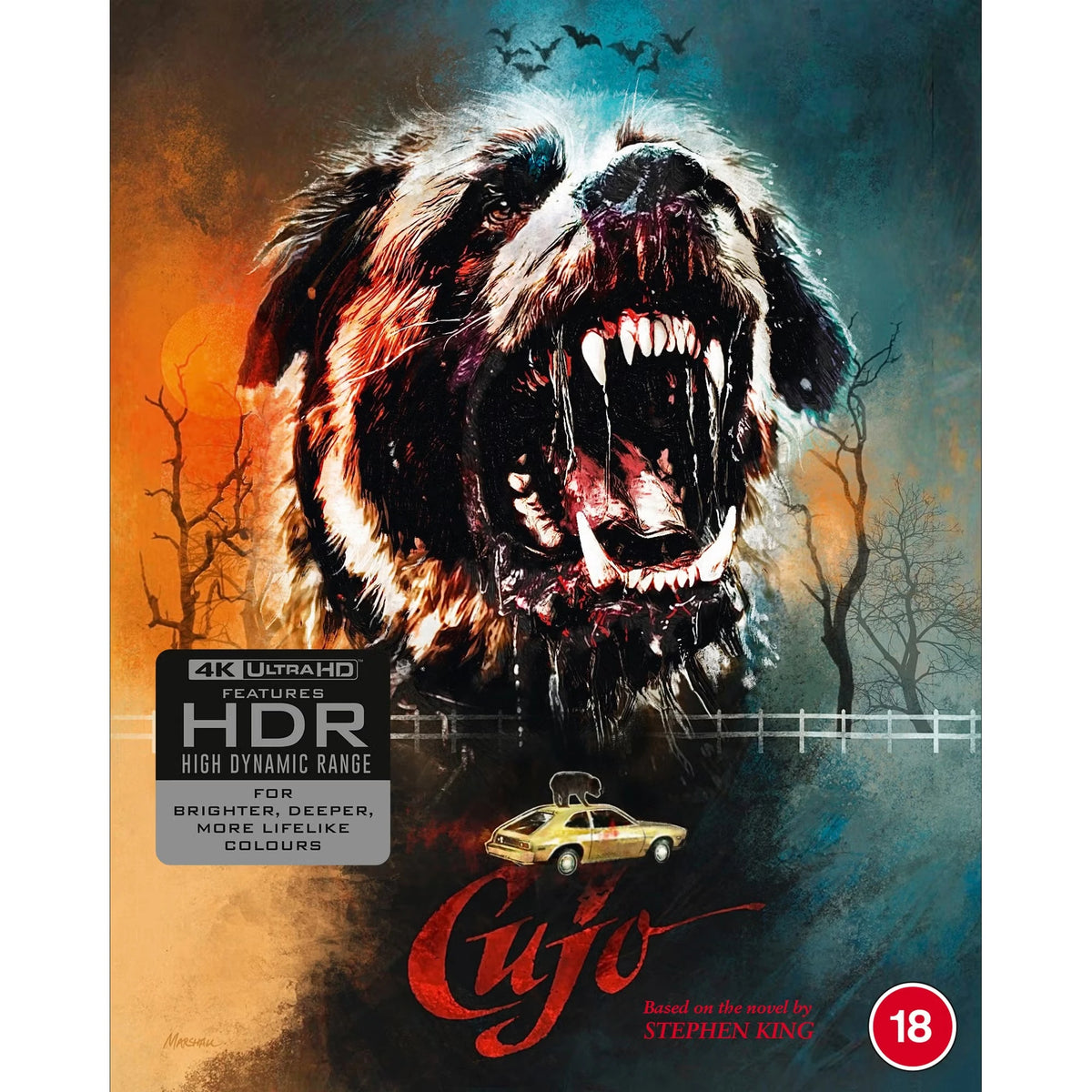 Front cover of Cujo Limited Edition (UK Import) [4K Ultra HD + Region B Blu-ray]