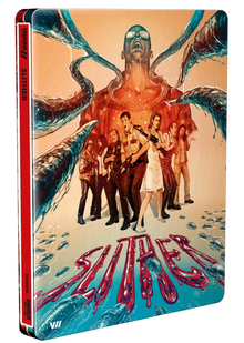 Front cover of Slither Limited Edition Steelbook (UK Exclusive) [4K Ultra HD + Region B Blu-ray]