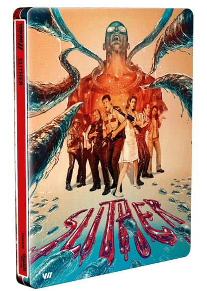 Front cover of Slither Limited Edition Steelbook (UK Exclusive) [4K Ultra HD + Region B Blu-ray]