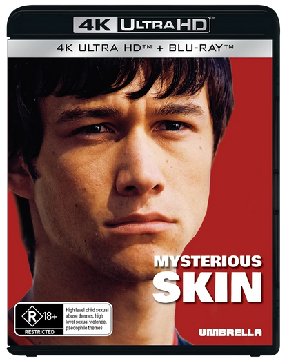 Front case of Mysterious Skin (2004) [4K Ultra HD + Blu-ray]