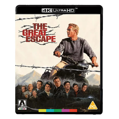 Front cover of The Great Escape (UK Import) [4K Ultra HD + Region B Blu-ray]