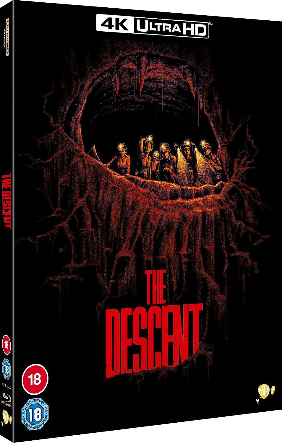 Front cover of The Descent (UK Import) [4K Ultra HD + Region B Blu-ray]