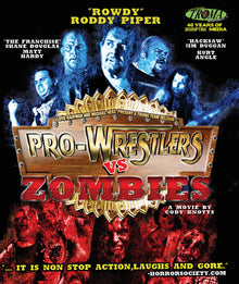 Front cover of Pro-Wrestlers Vs Zombies [Blu-ray]