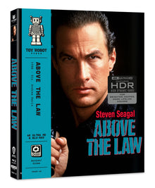 Front cover of Above the Law [4K Ultra HD + Blu-ray]