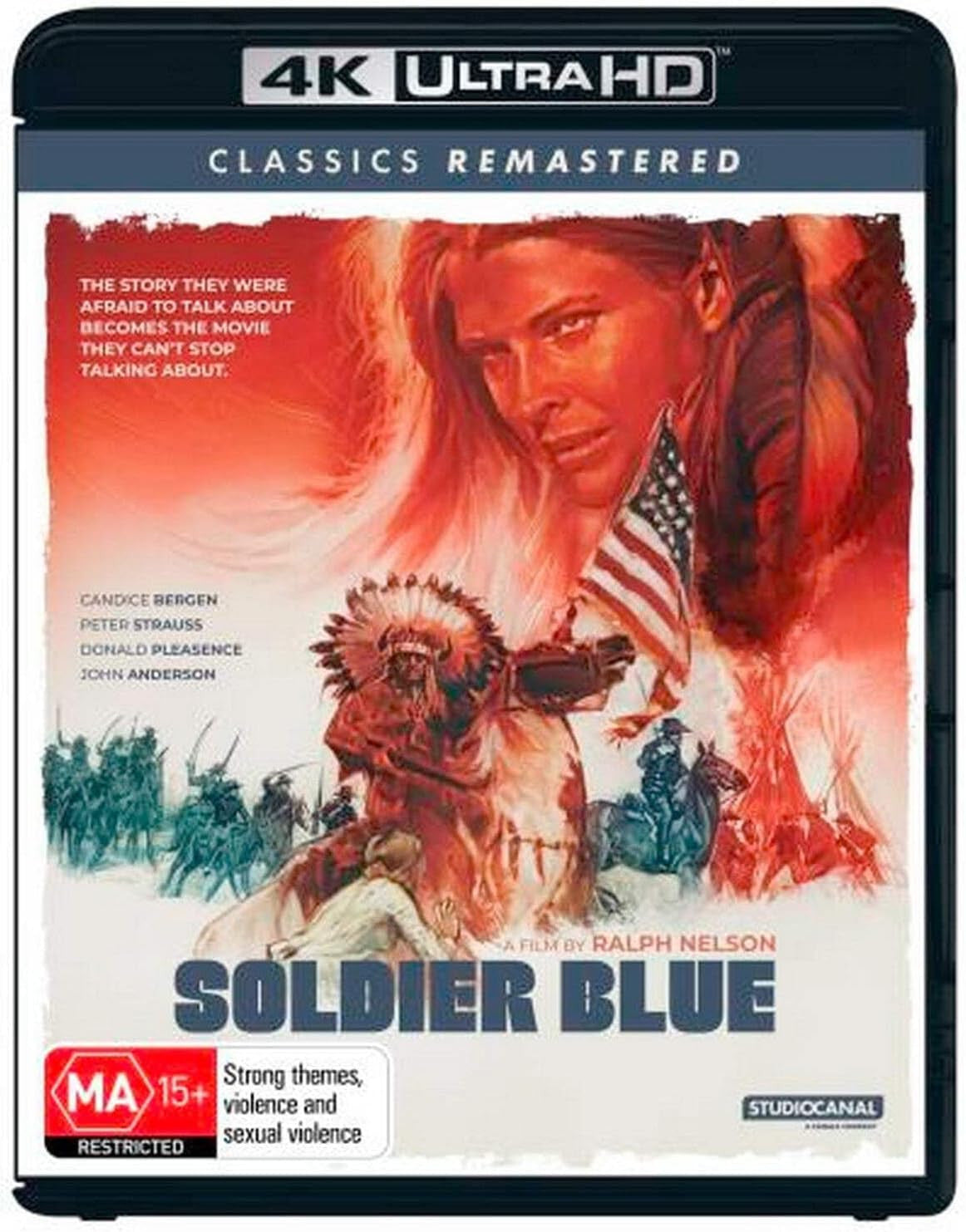 Front cover of Soldier Blue [4K Ultra HD]
