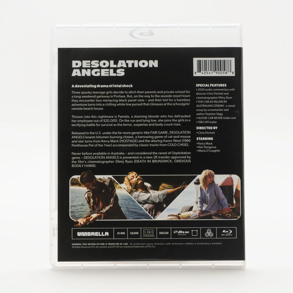 Back case of Desolation Angels [Blu-ray]