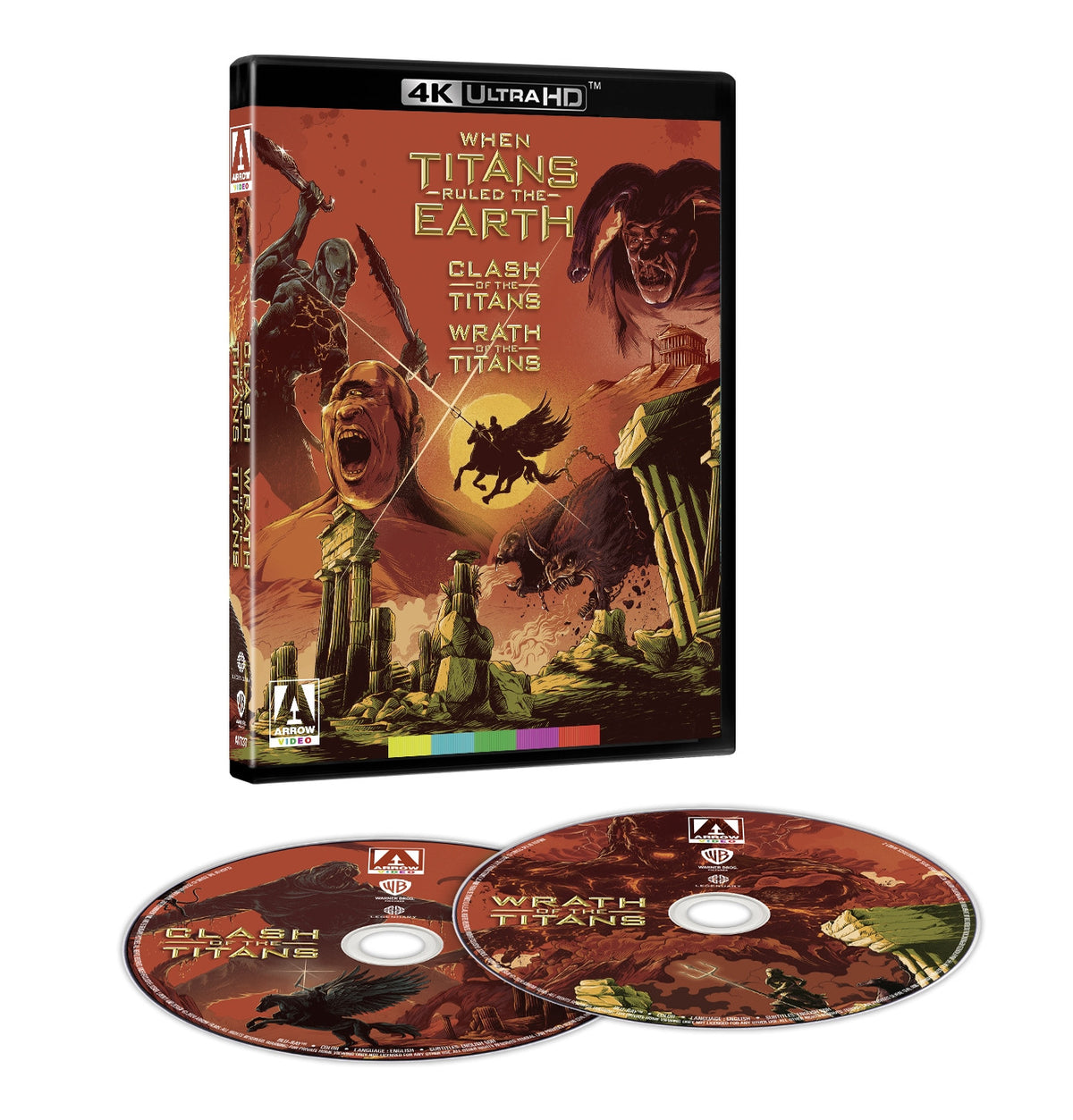 Package contents of When Titans Ruled The Earth (Standard Edition) [4K Ultra HD]