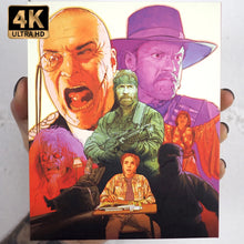 Back of deluxe magnet box of Sidekicks [4K Ultra HD + Blu-ray Set]