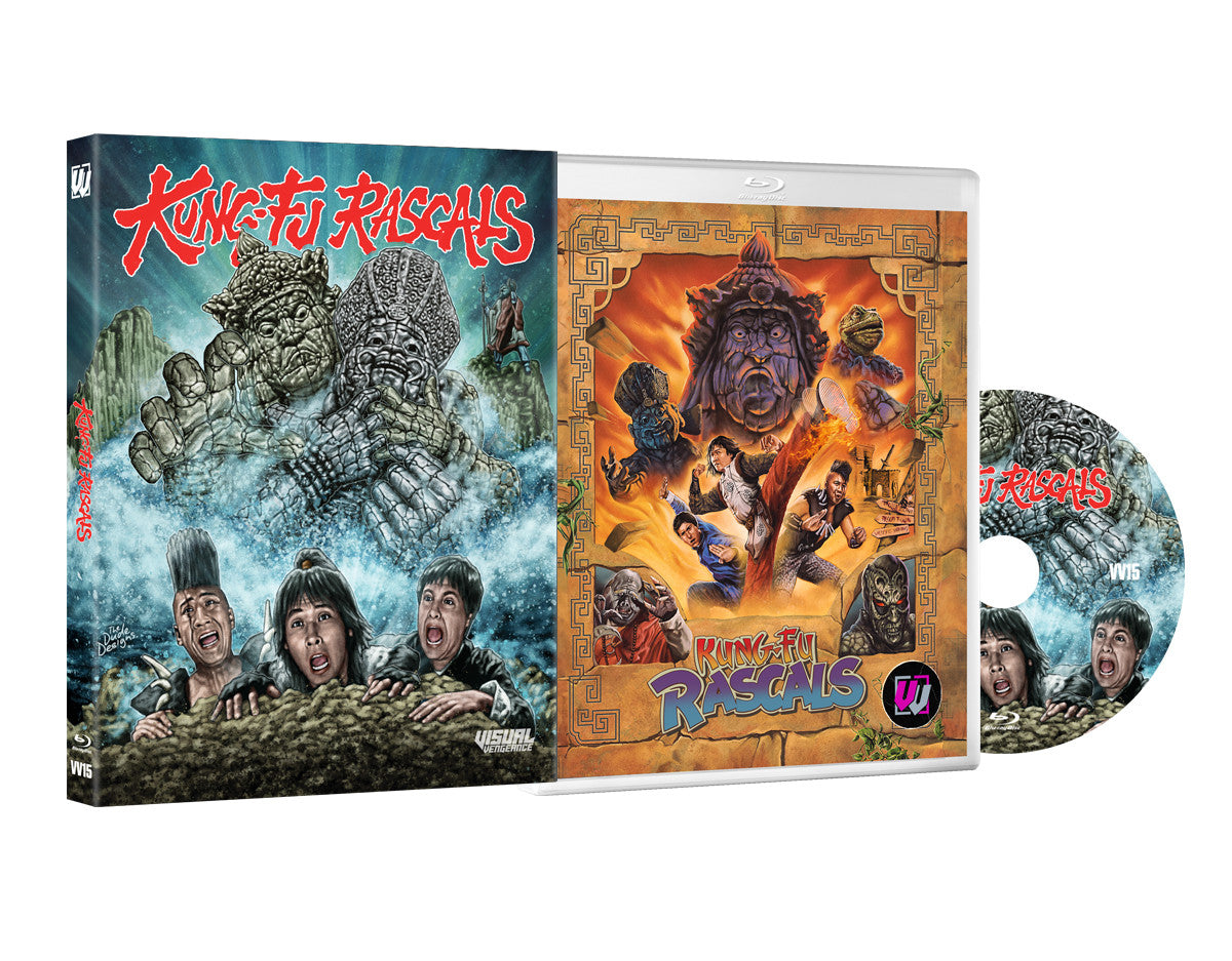 3D art of Kung Fu Rascals [Visual Vengeance Collector's Edition] [Blu-ray]
