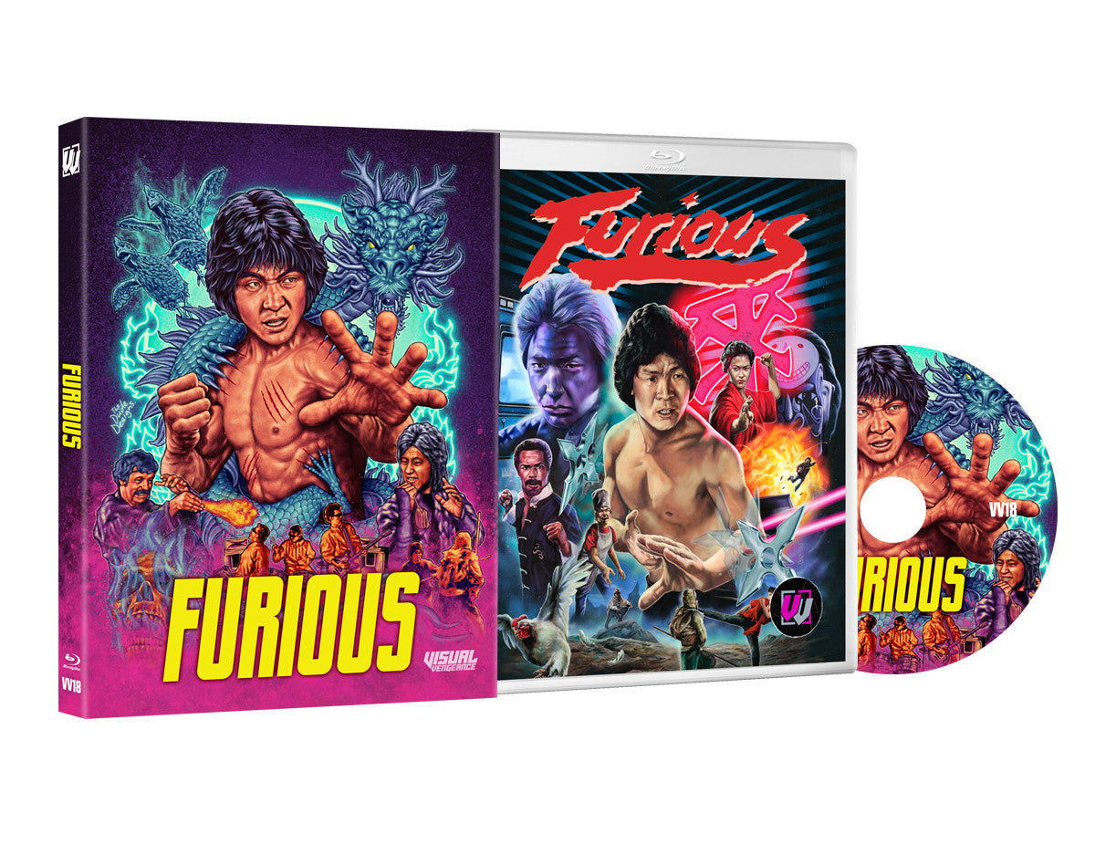 3D art of Furious [Visual Vengeance Collector's Edition] [Blu-ray]