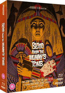 Front cover of Blood from the Mummy's Tomb Limited Edition (UK Imp.) [4K Ultra HD + Region B Blu-ray]