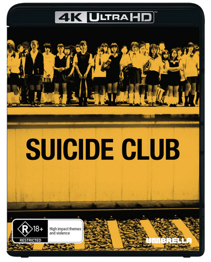 Front case of Suicide Club (2001) [4K Ultra HD + Blu-ray]
