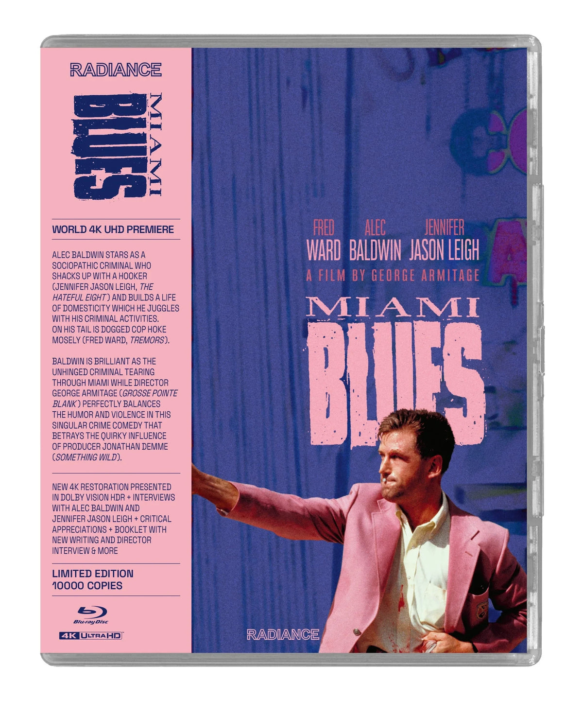 Front cover of Miami Blues Limited Edition [4K Ultra HD + Blu-ray]