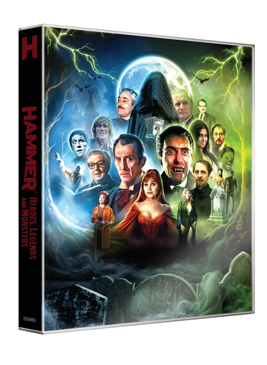 Inner sleeve of Hammer: Heroes, Legends and Monsters (UK Import) [Region B Blu-ray]