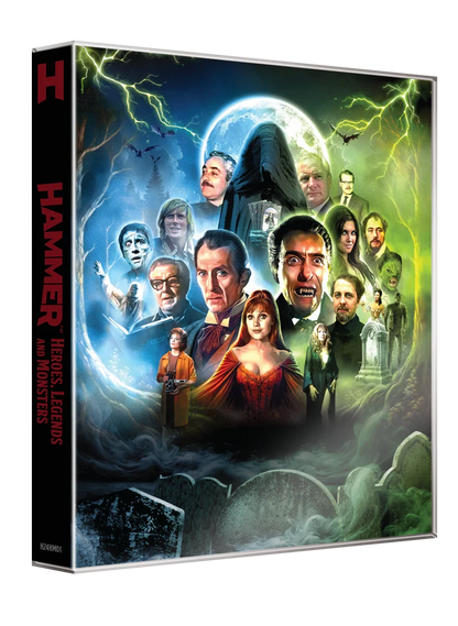 Inner sleeve of Hammer: Heroes, Legends and Monsters (UK Import) [Region B Blu-ray]