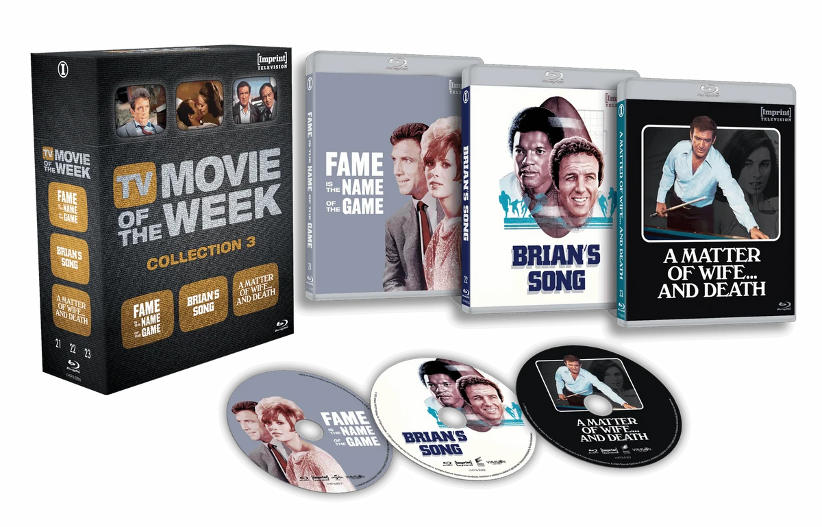 Box contents of TV Movie Of The Week Collection Three Limited Edition 3-Disc Hardbox [Blu-ray] (Australian Import)