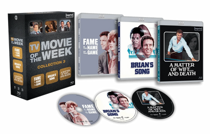 Box contents of TV Movie Of The Week Collection Three Limited Edition 3-Disc Hardbox [Blu-ray] (Australian Import)