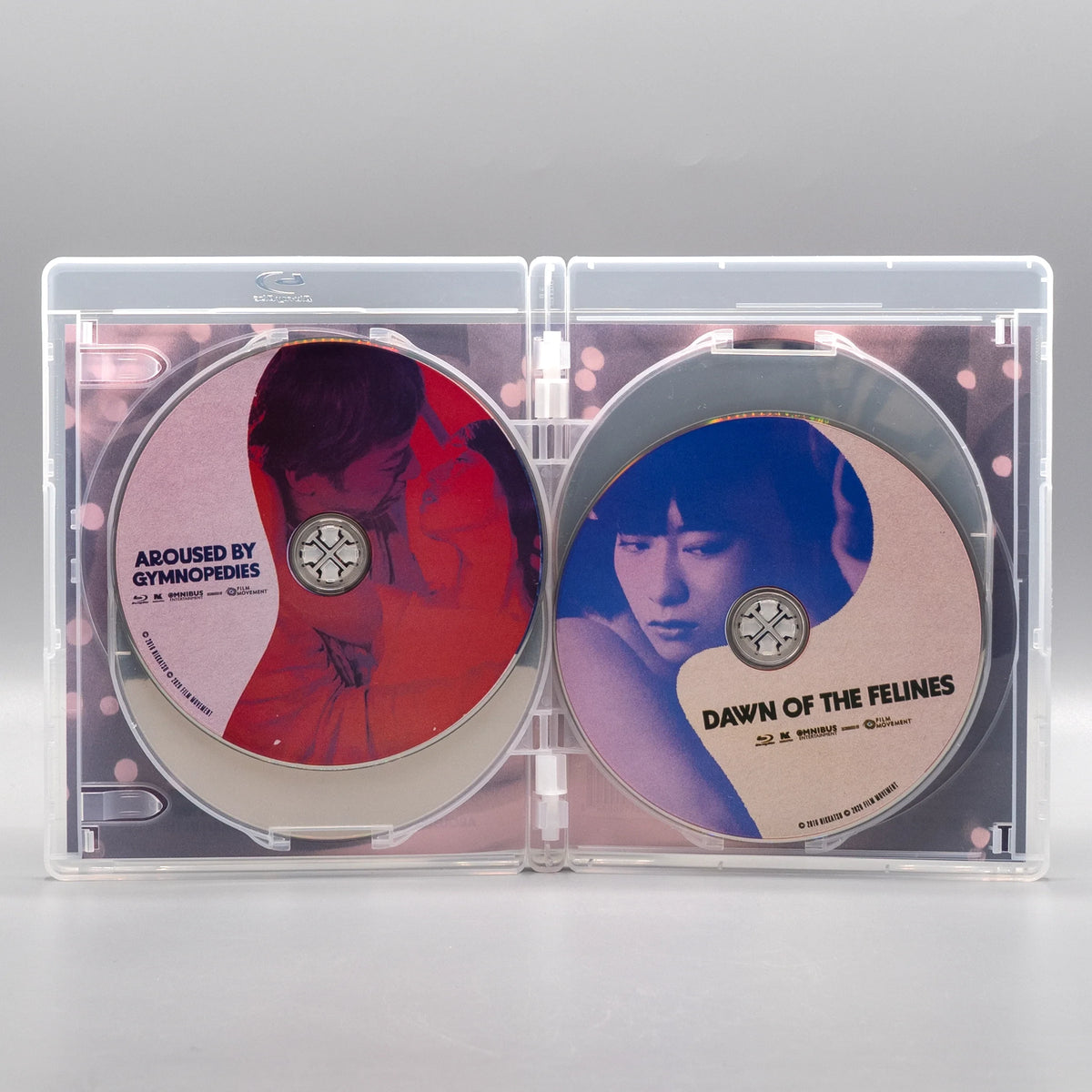 Open case showing disc art 2 of Roman Porno Reboot Collection Vol. 1 [Blu-ray]