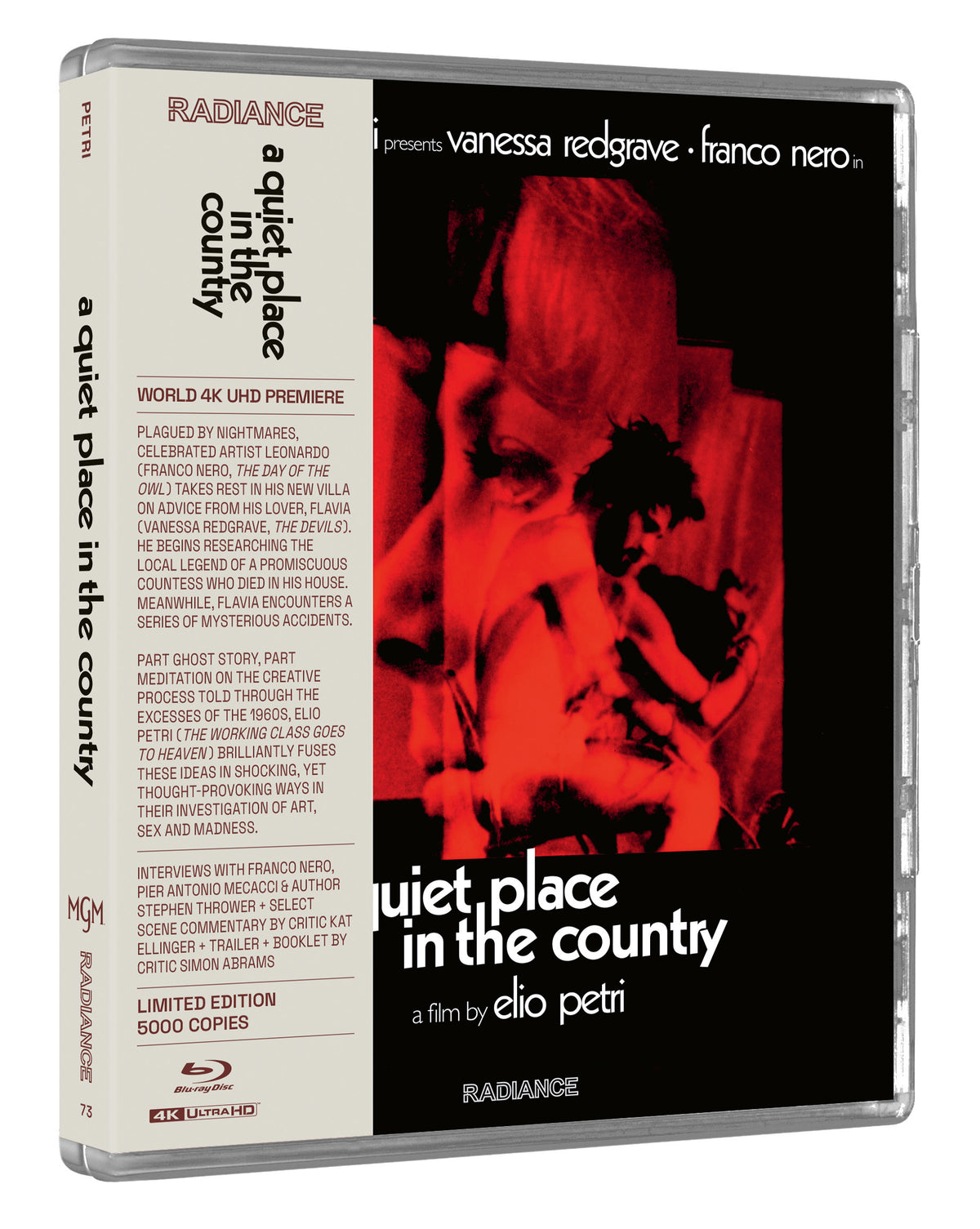 Front cover of A Quiet Place in the Country Limited Edition [4K Ultra HD + Blu-ray]
