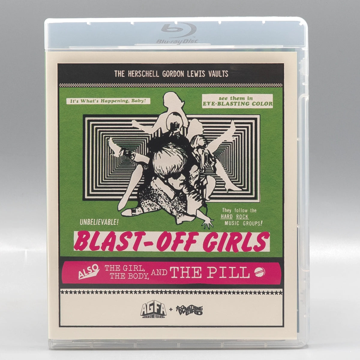 Front case of Blast-Off Girls + The Girl, The Body, and the Pill [Blu-ray]