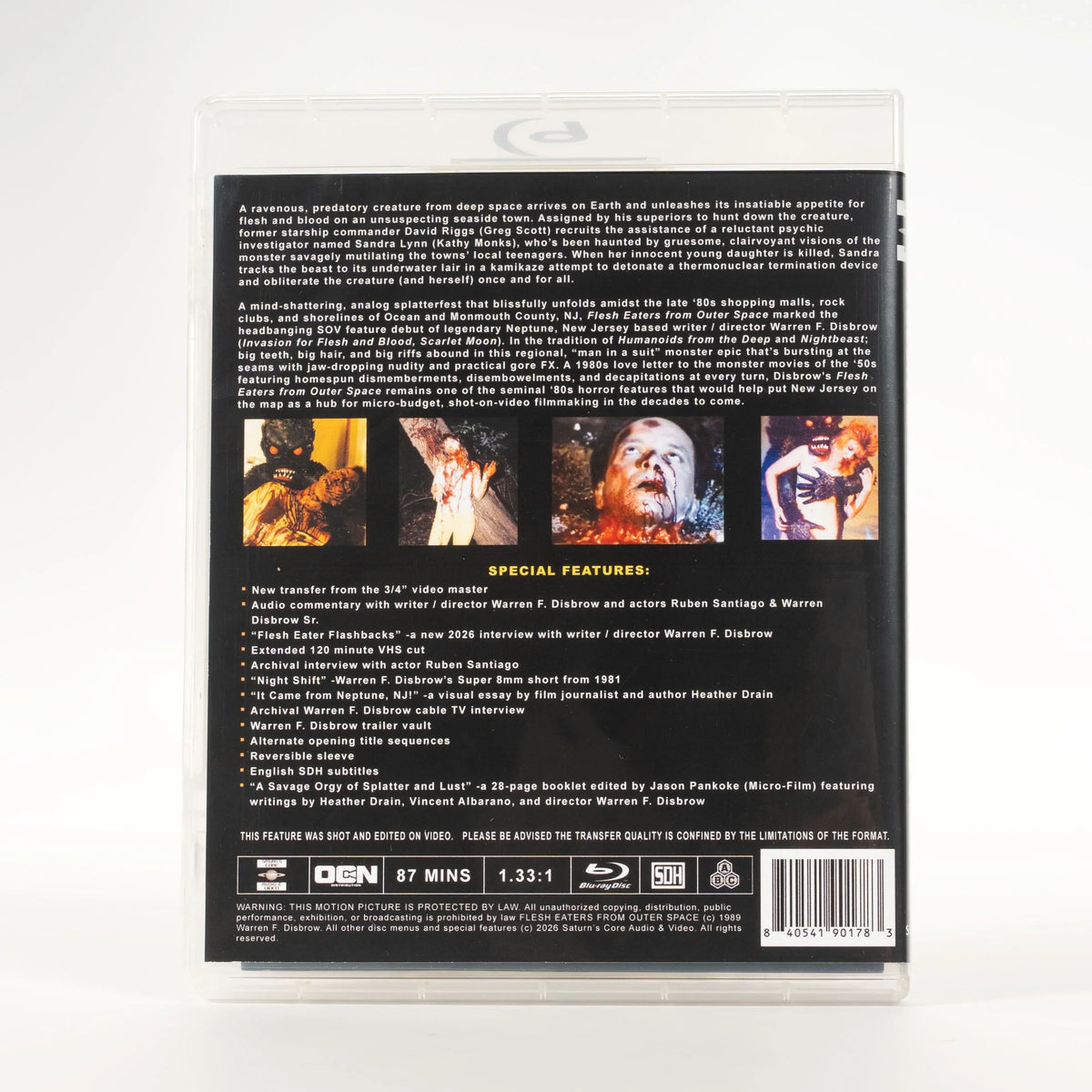 Back case of Flesh Eaters from Outer Space [Blu-ray]