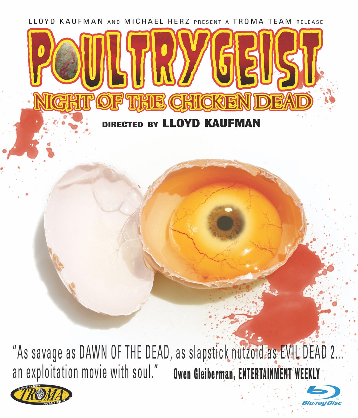 Front cover of Poultrygeist: Night of the Chicken Dead [Blu-ray]